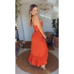 Vestido Cetim Juliete Vermelha