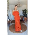 Vestido Jack Renda Laranja