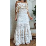 Vestido Jack Renda Nude