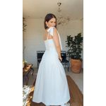 Vestido Linho Dalila Chiclé Cru