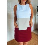 Vestido Curto Lena Vinho
