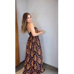 Vestido Longo Pantera Boho Estampado