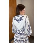 Vestido Longo Relicário Tropical Estampado