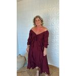 Vestido Boho Marsala