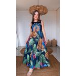 Vestido Cropped Friozinho Bom Estampado