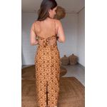 Vestido Longo Lembrança De Verão Estampado