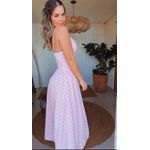 Vestido Paola Chiclé Rosa