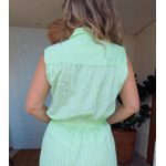 Vestido Midi Chiclé Verde