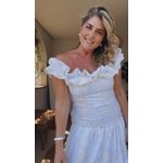 Vestido Camila Chiclé Off White