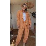 Blazer Estruturado Chiclé Terra Cota