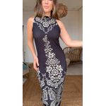 Vestido Midi Borbolina Estampado