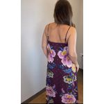 Vestido Longo Jardim Delicado Estampado