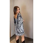 Vestido Curto Coqueiral Estampado