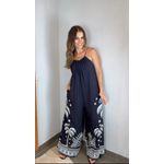 Macacão Pantalona Coqueiral Estampado