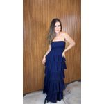 Vestido Corset Olivia Azul Marinho