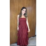 Vestido Corset Olivia Vinho