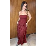 Vestido Corset Olivia Vinho