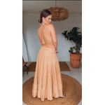 Vestido Jammy Chiclé Bege 
