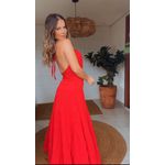 Vestido Jammy Chiclé Vermelha