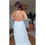 Vestido Maria Flor Chiclé Off White