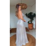 Vestido Paetê Paola Chiclé Nude