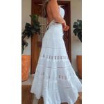 Conjunto Top E Saia Lease Branco
