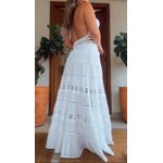 Conjunto Top E Saia Lease Branco