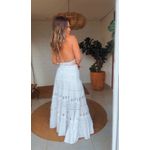 Conjunto Top E Saia Lease Branco