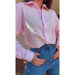 Camisa Bordada Anne Rosa