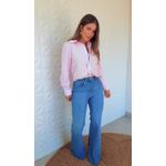 Camisa Bordada Anne Rosa