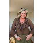Blusa Vera Marrom