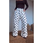Calça Alfaiataria Poá Estampado