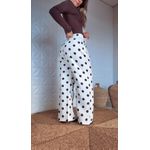 Calça Alfaiataria Poá Estampado