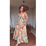 Vestido Marias Tropicalia Estampado