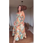 Vestido Marias Tropicalia Estampado