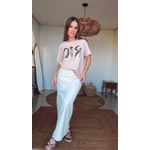 Tshirt Fit Farm Rio Rosa Estampado