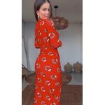Vestido Midi Tucapoa Estampado