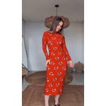 Vestido Midi Tucapoa Estampado