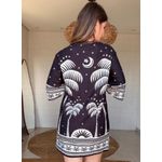 Vestido Tshirt Coqueiral Estampado