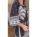 Vestido Tshirt Coqueiral Estampado