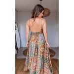 Vestido Cropped Naipe Animal Estampado