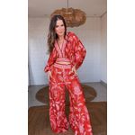 Blusa Franzida Amalfi Estampado