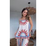Regata Lenço Solar Estampado