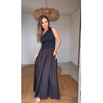 Vestido Ombro Só Saia Gode Preto