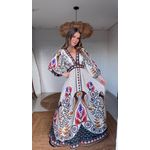 Vestido Longo Tapete De Arara Estampado