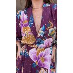 Vestido Curto Jardim Delicado Estampado