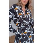 Vestido Curto Copatucano Estampado