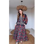 Vestido Camisa Valentina Estampado