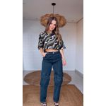 Tshirt Cropped Tucano Gráfico Estampado