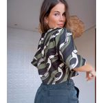 Tshirt Cropped Tucano Gráfico Estampado